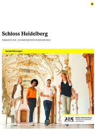 Titelbild des Sonderführungsprogramms für Schloss Heidelberg